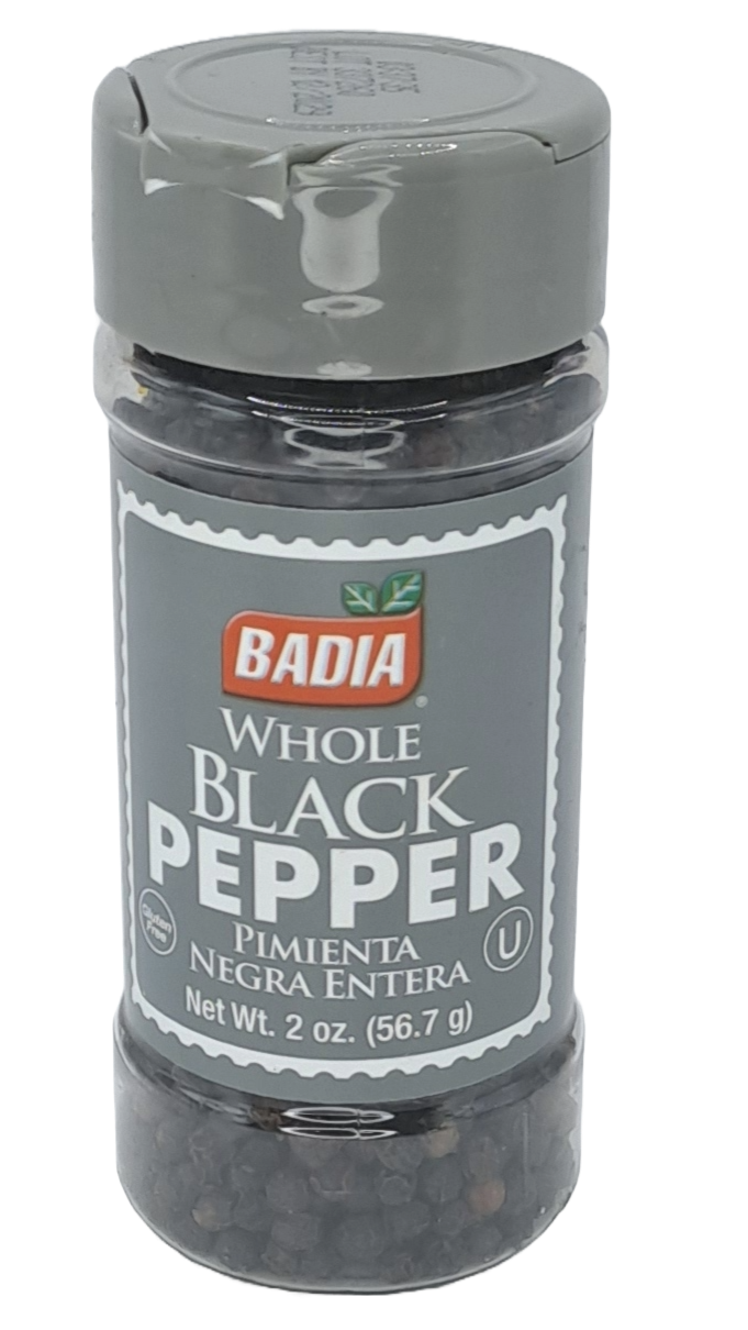 Pimienta Negra Entera/Badia