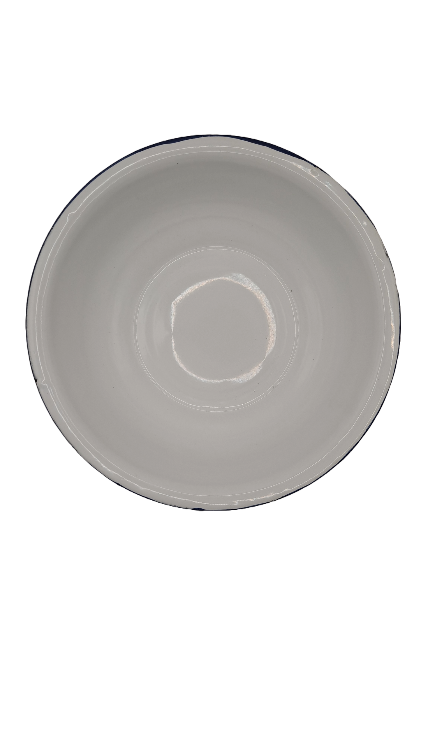 Plato Blanco de Aluminio