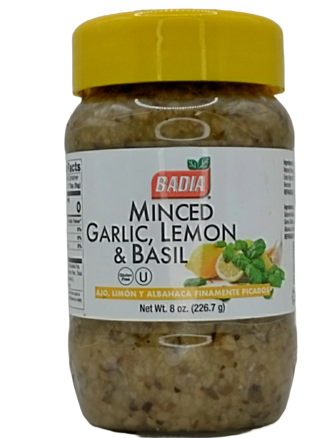 Minced Garlic Lemon & Basil /Badia