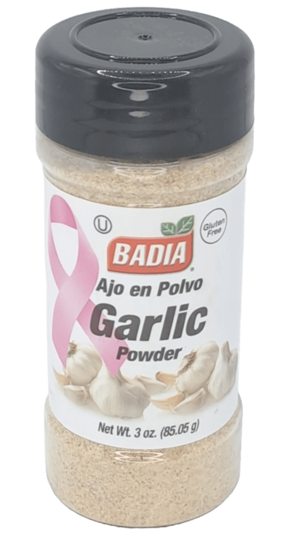 ajo en polvo badia 3oz