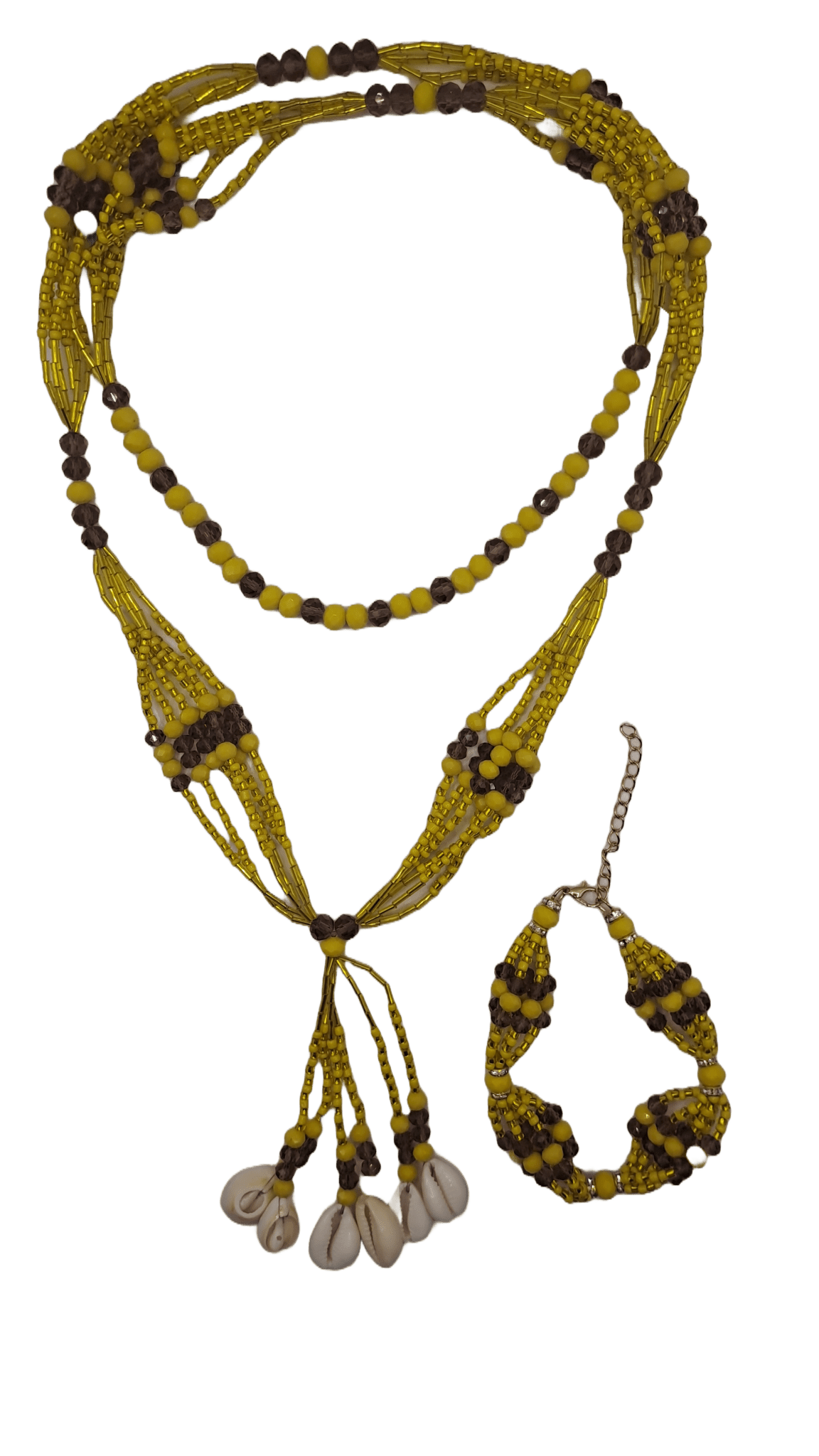 collar con ilde de oshun