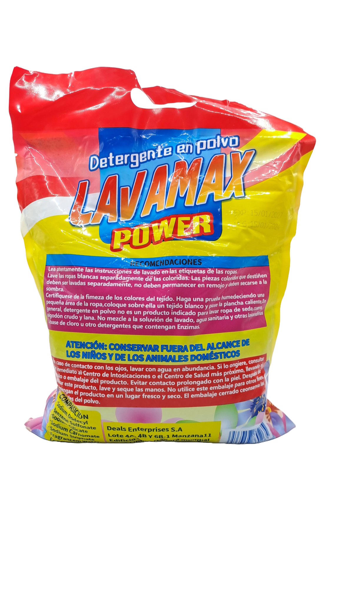 detergente lavamax floral back