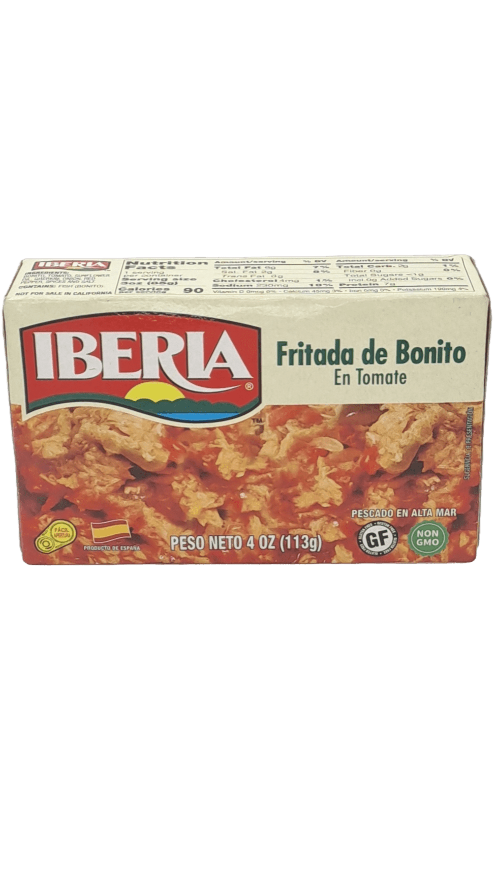 fritada de bonito en tomate iberia
