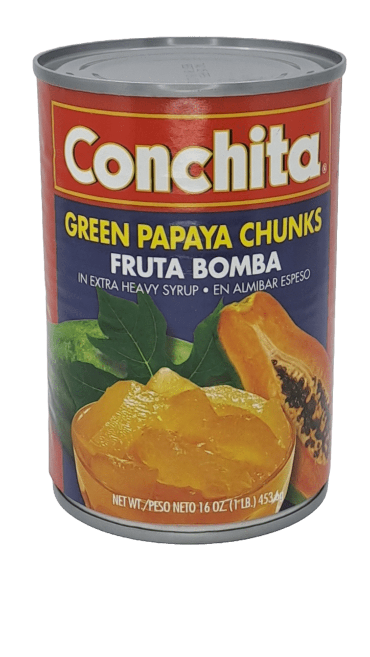 fruta bomba en trozos conchita