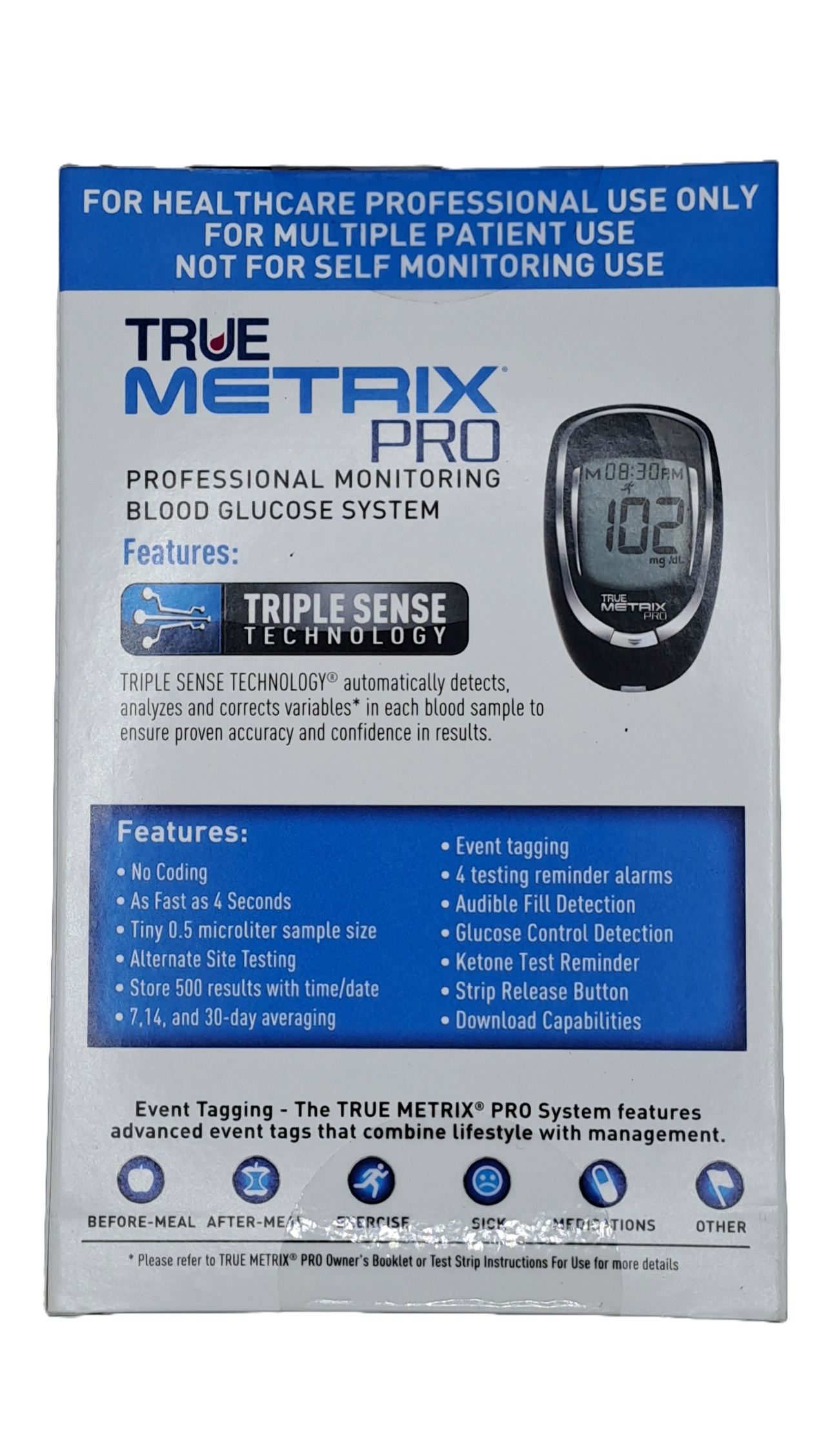 kit solucion de control true metrix back