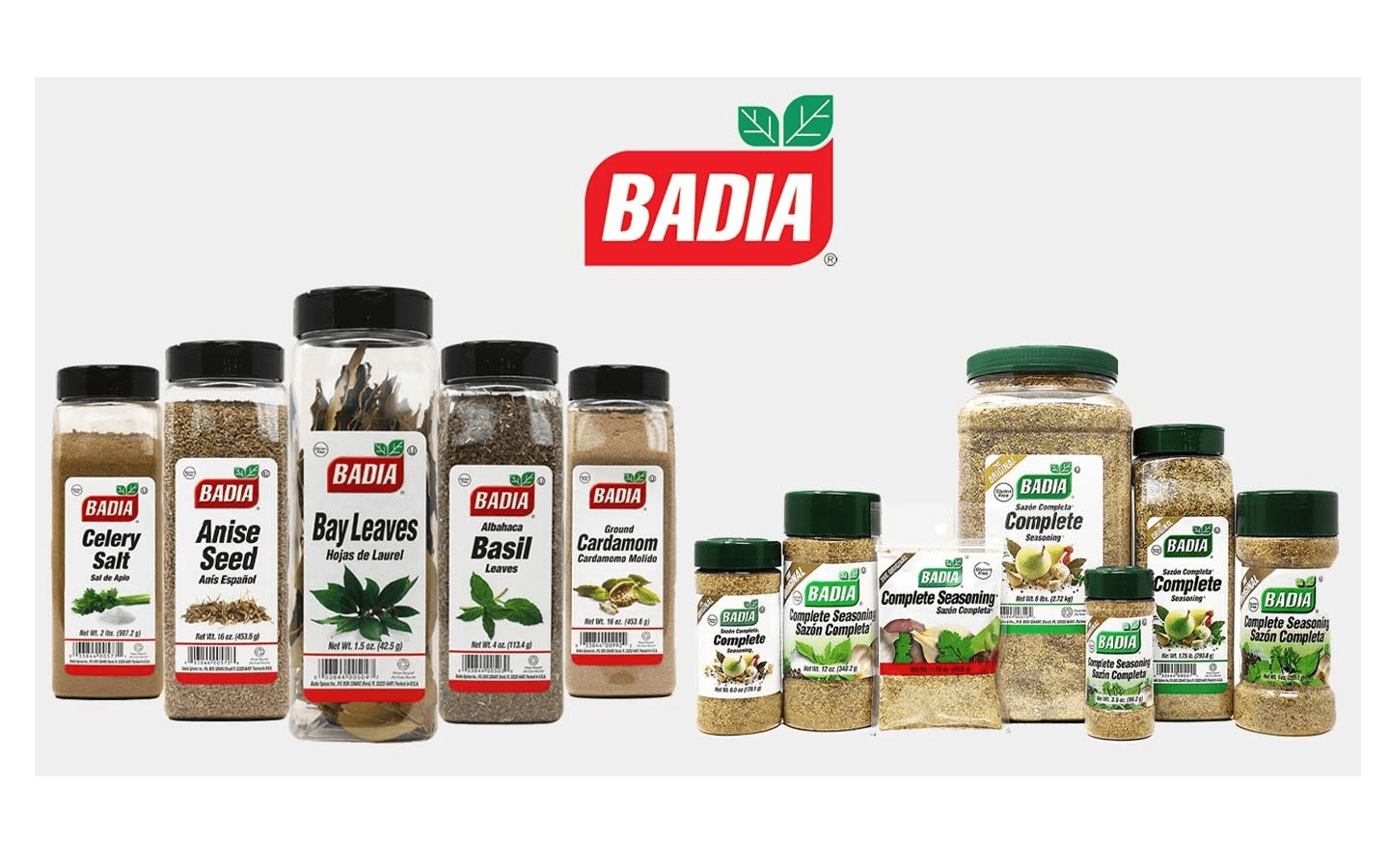 Coleccion de alimentos BADIA