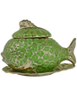 Sopera Forma de Pescado Verde
