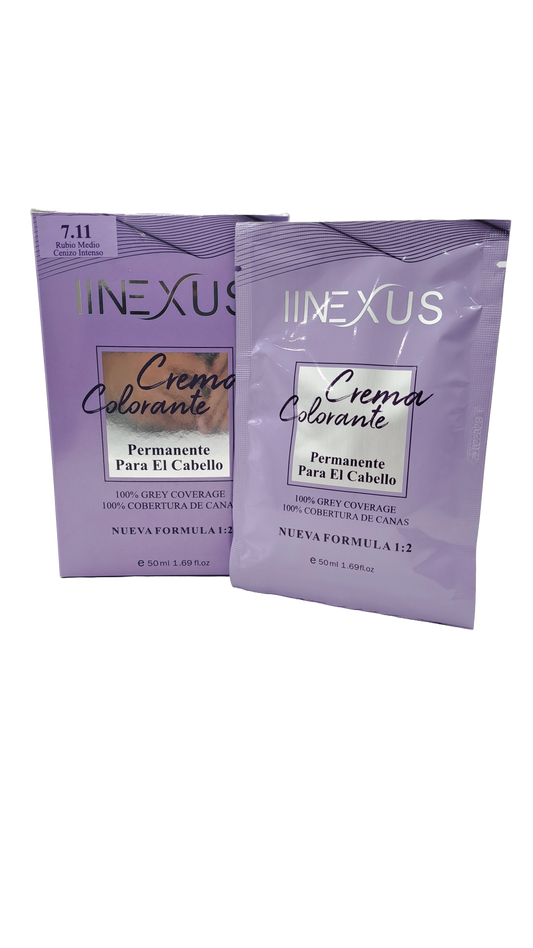 IINEXUS Tinte Crema Colorante permante para el cabello