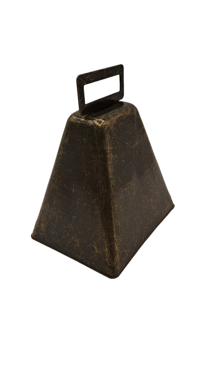 Cencerro grande vista de lado