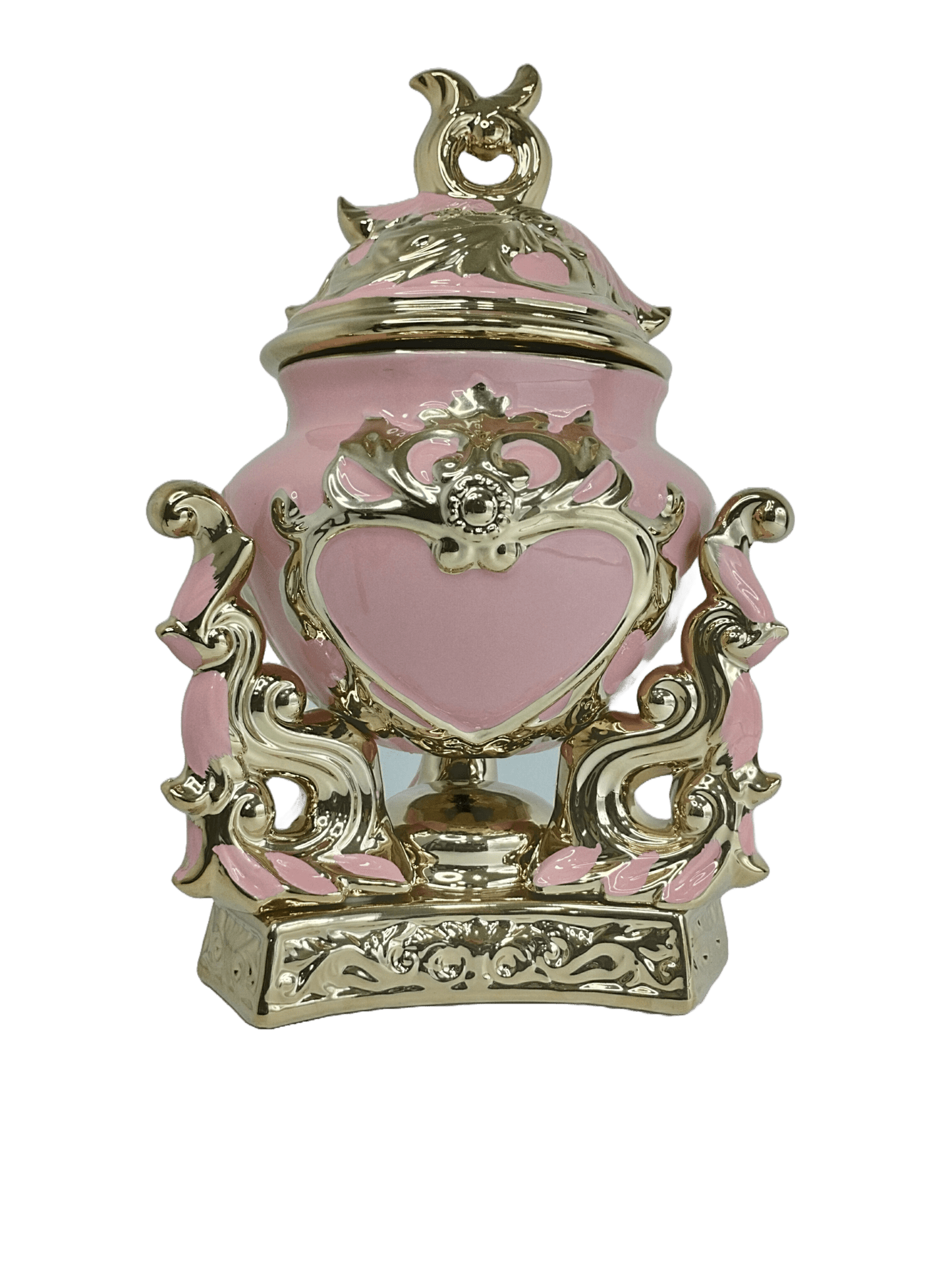 Sopera Rosada con Base de frente