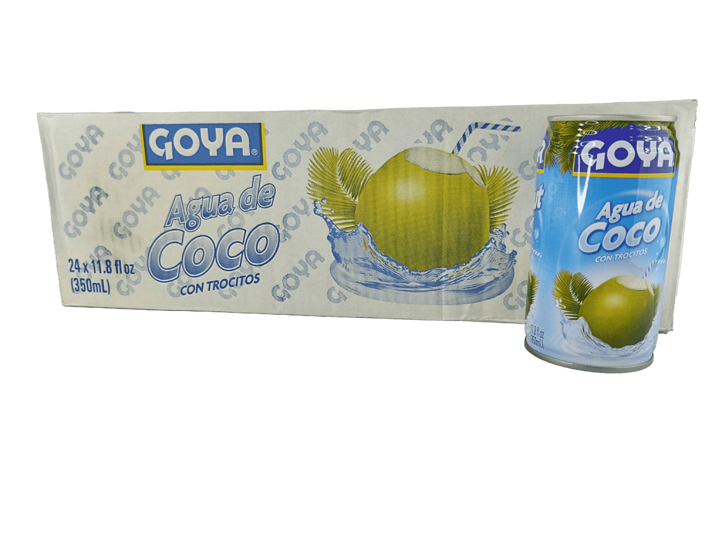agua de coco goya caja