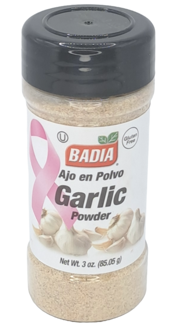 ajo en polvo badia 3oz