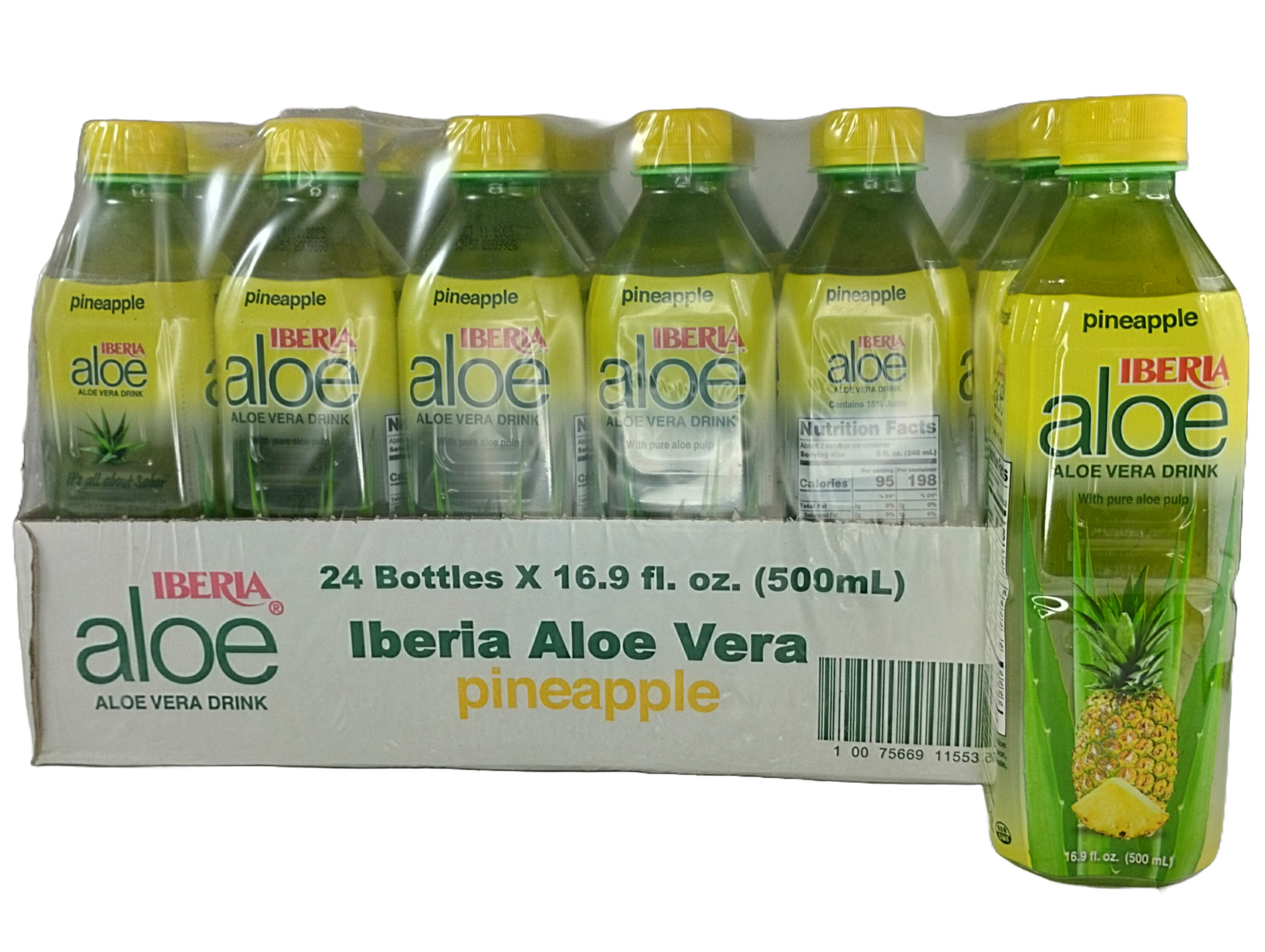 aloe vera drink pineapple box