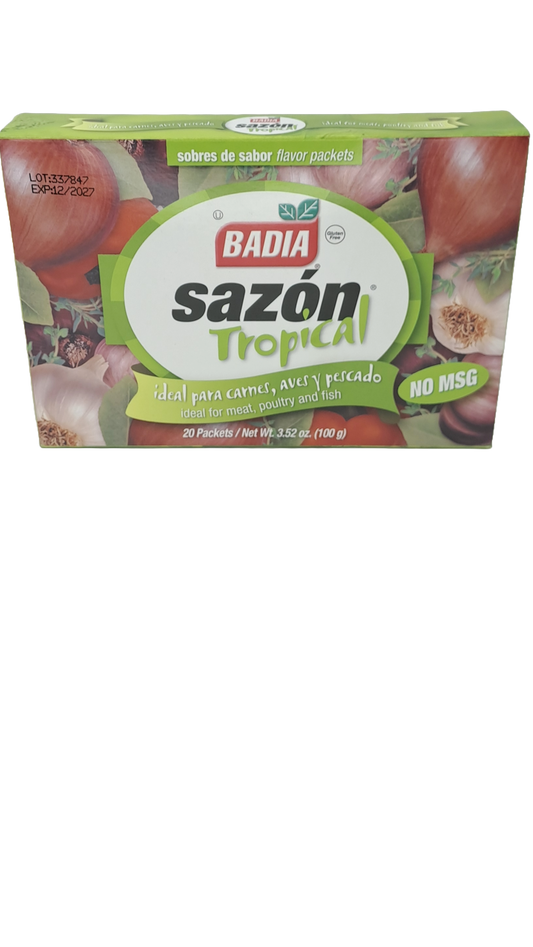 cajeta de sazon tropical verde verde 100gr badia