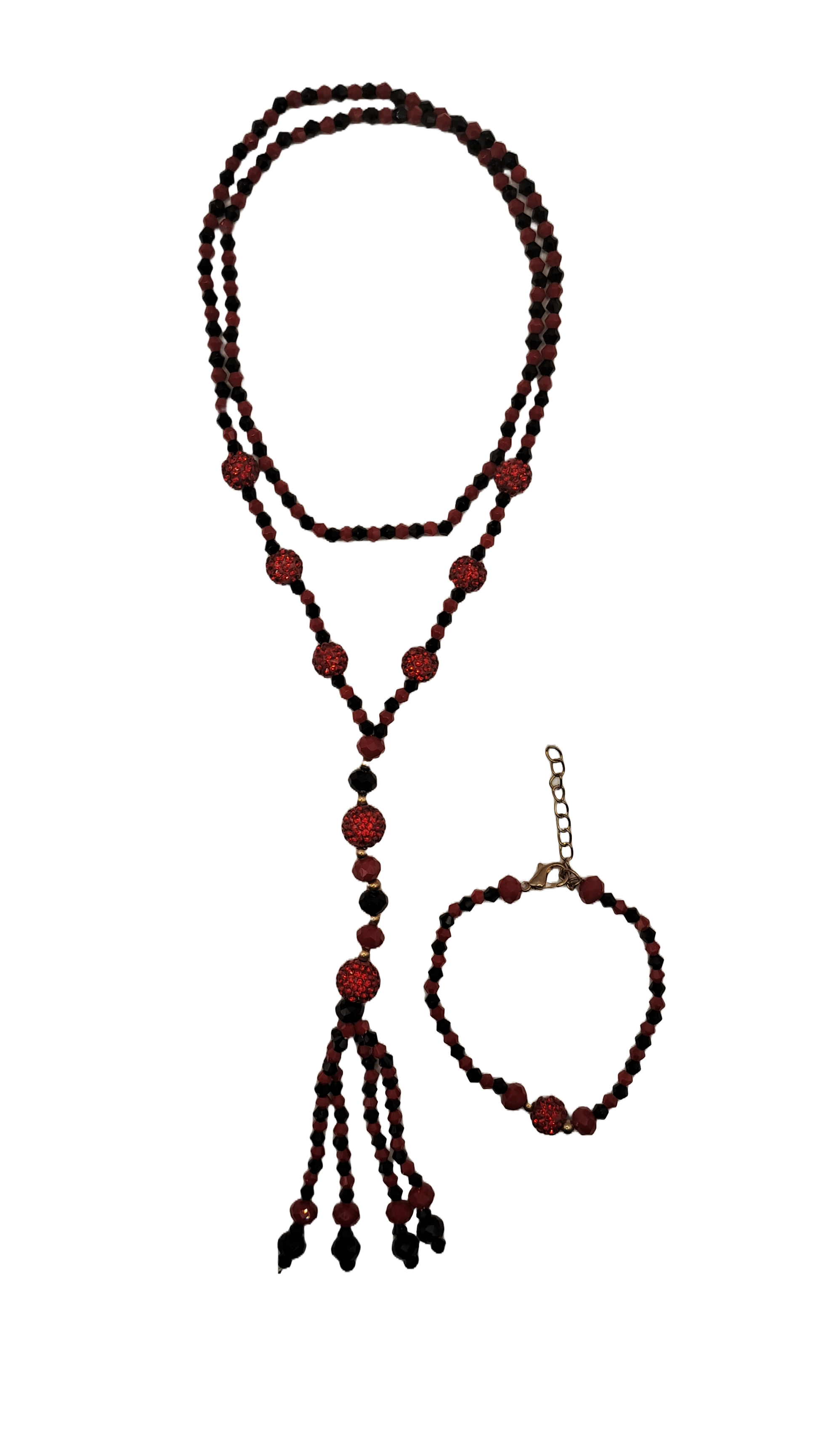 collar de elegua con swarovsky