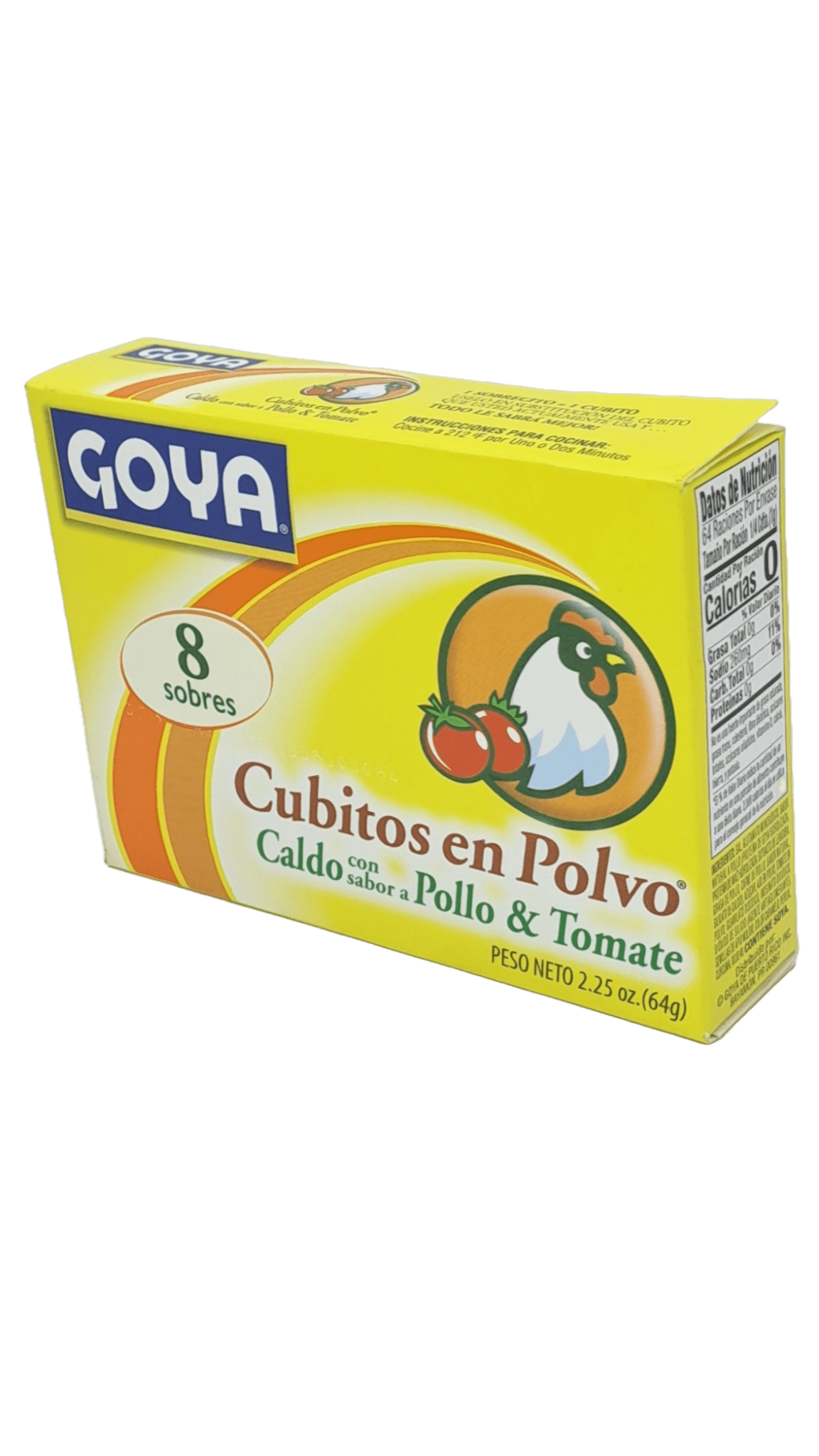 cubitos de pollo con tomate goya