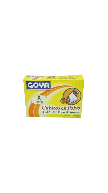 cubitos de pollo con tomate goya 8 pack