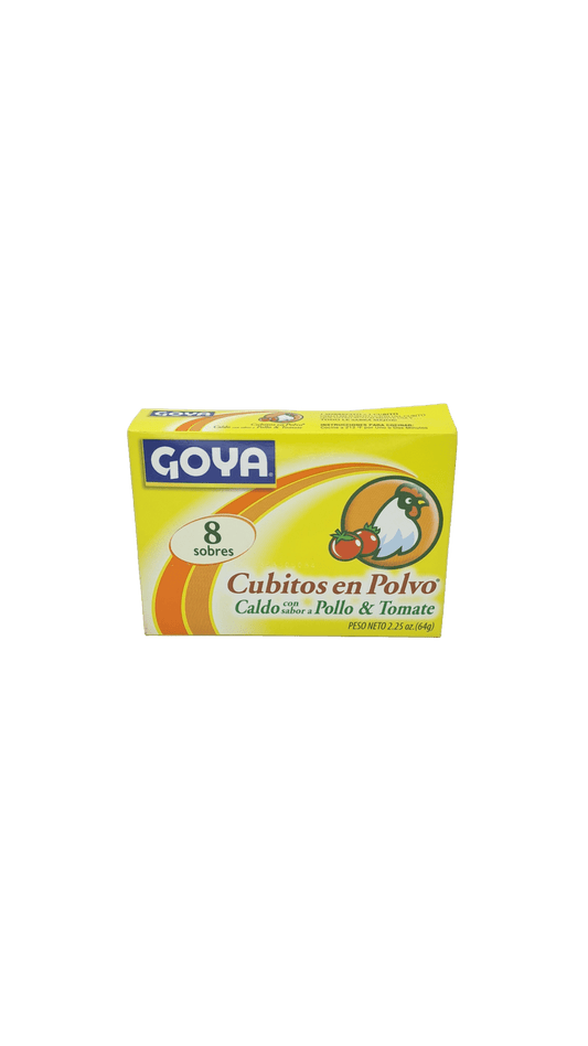 cubitos de pollo con tomate goya 8 pack