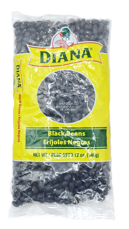 frijoles negros diana 12oz