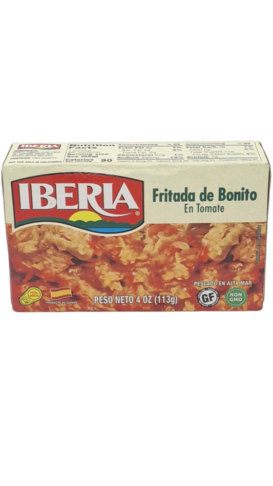 fritada de bonito en tomate iberia