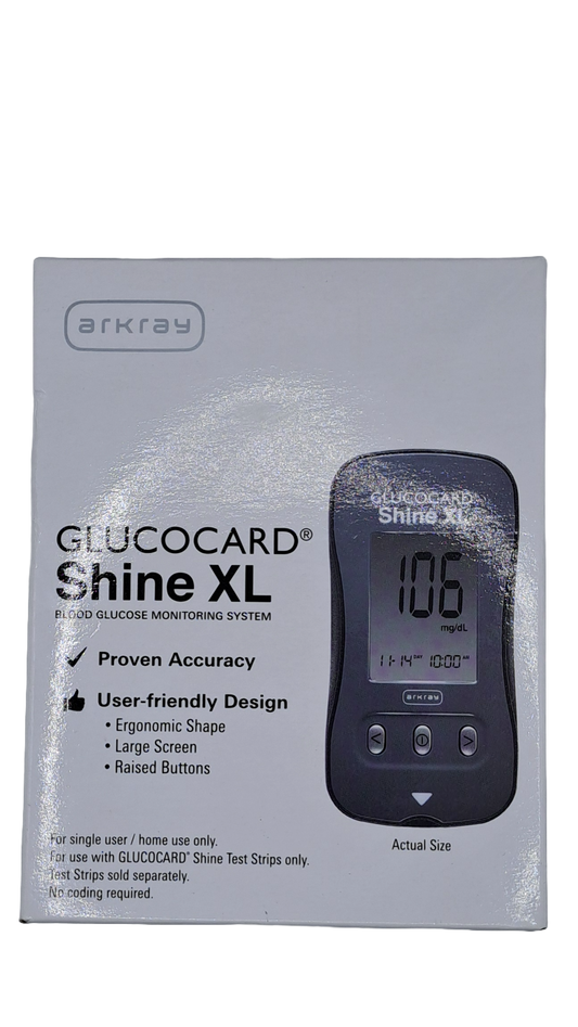 glucometro shine xl