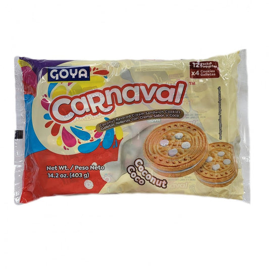 galleta dulce carnaval sabor coco