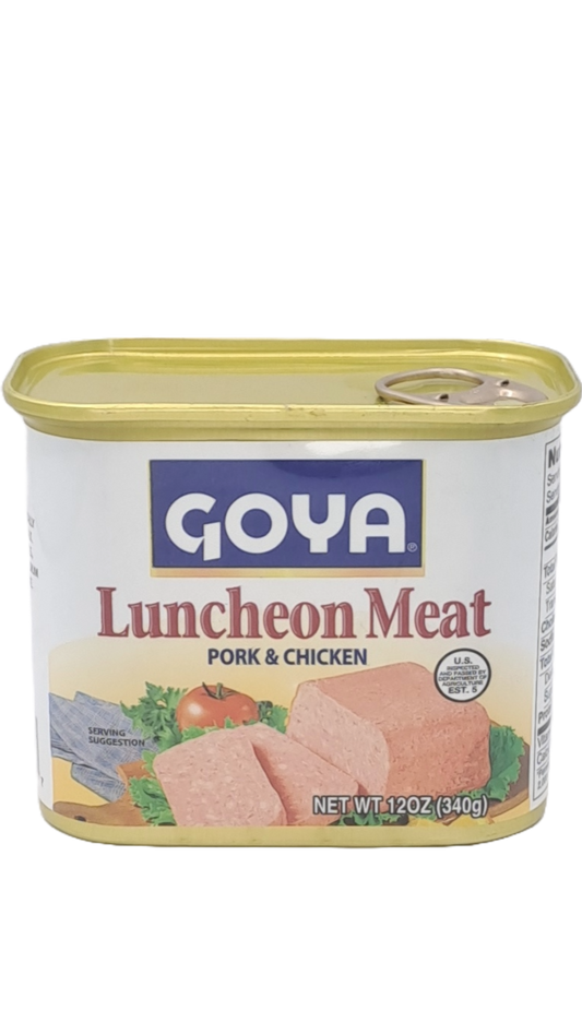 goya luncheon meat pork chicken