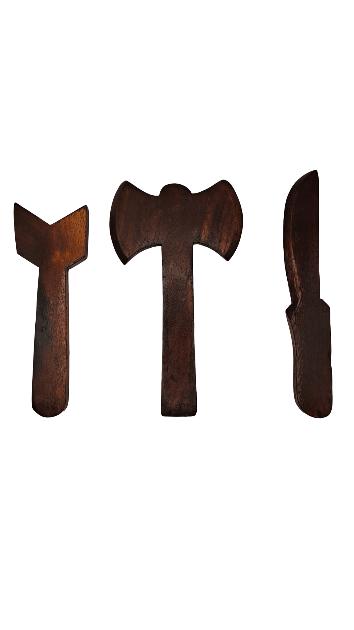 herramientas de madera para shango