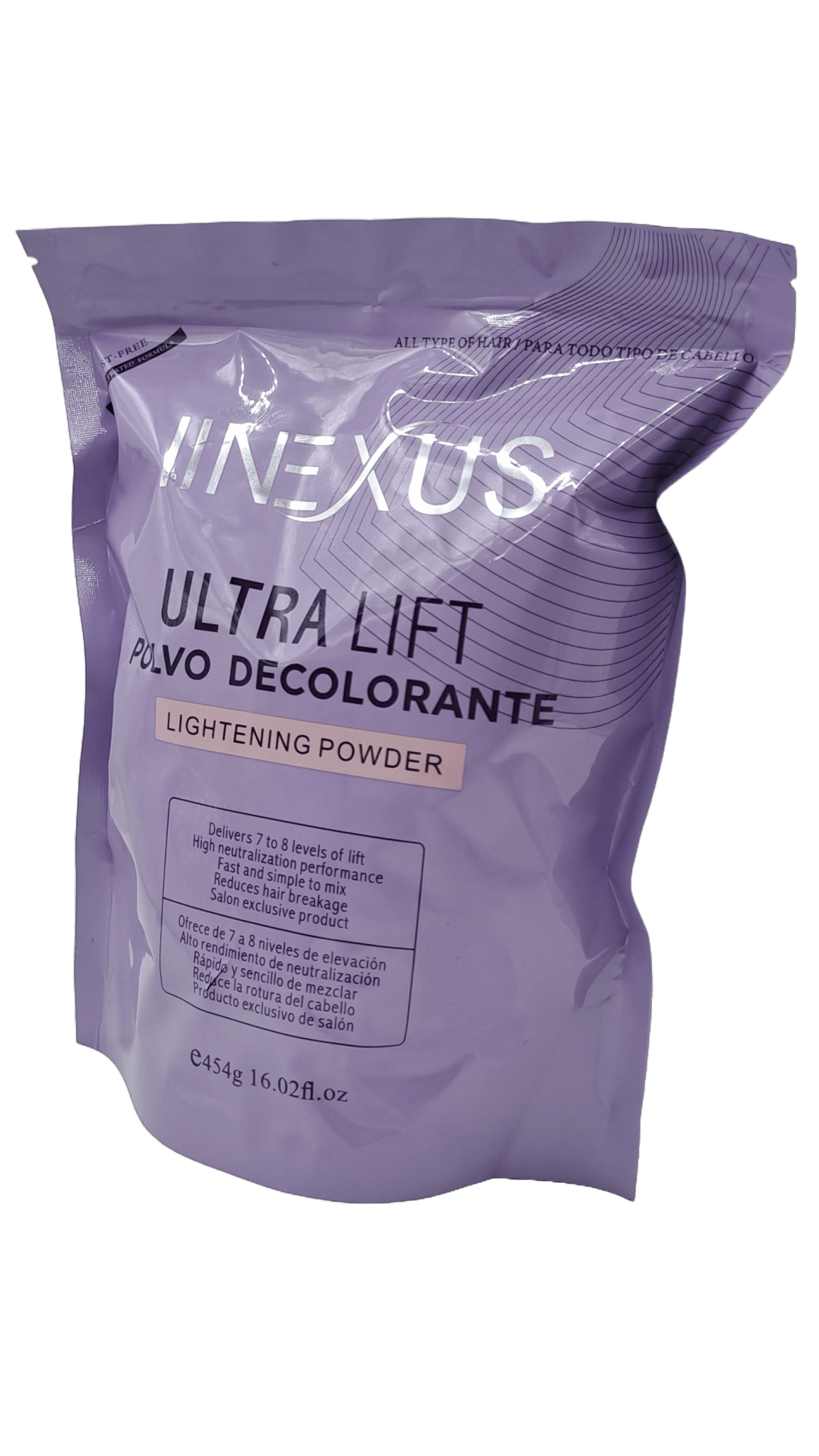 iinexus ultra lift polvo decolorante
