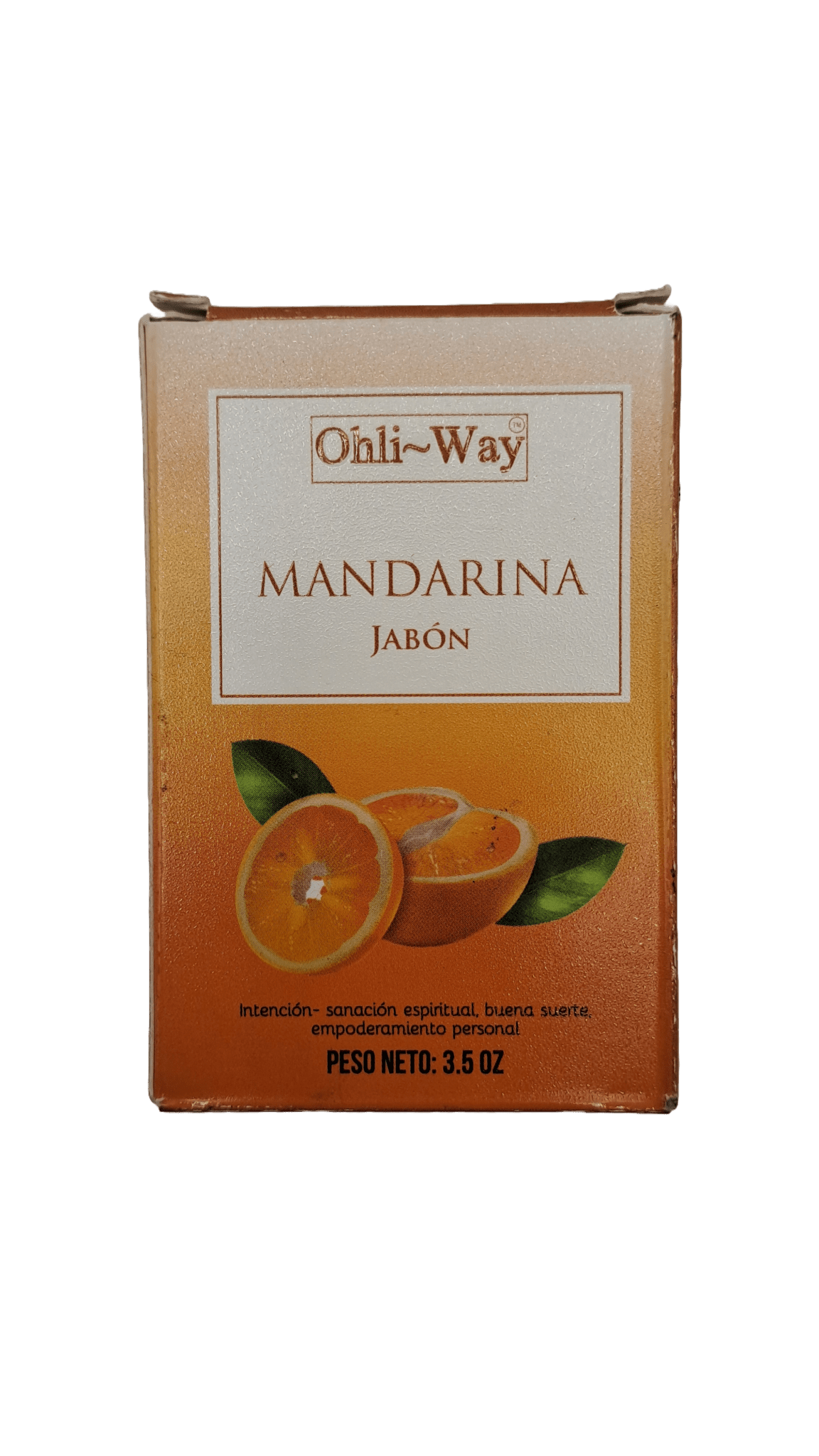 jabon de mandarina ohli way