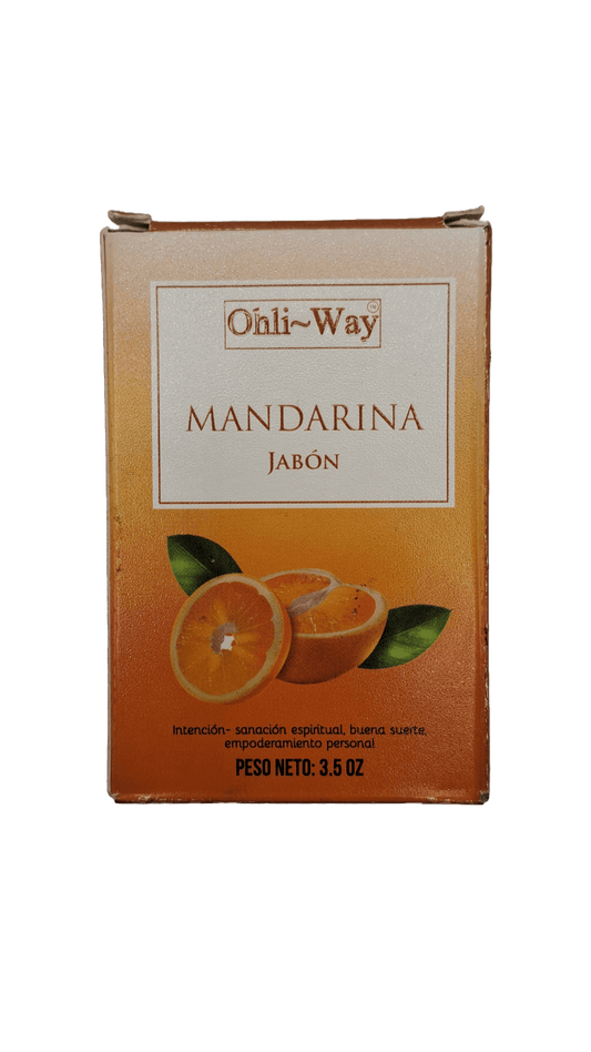 jabon de mandarina ohli way