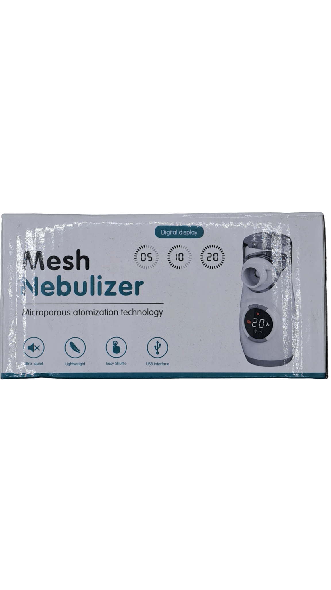 kit de nebulizador de malla caja