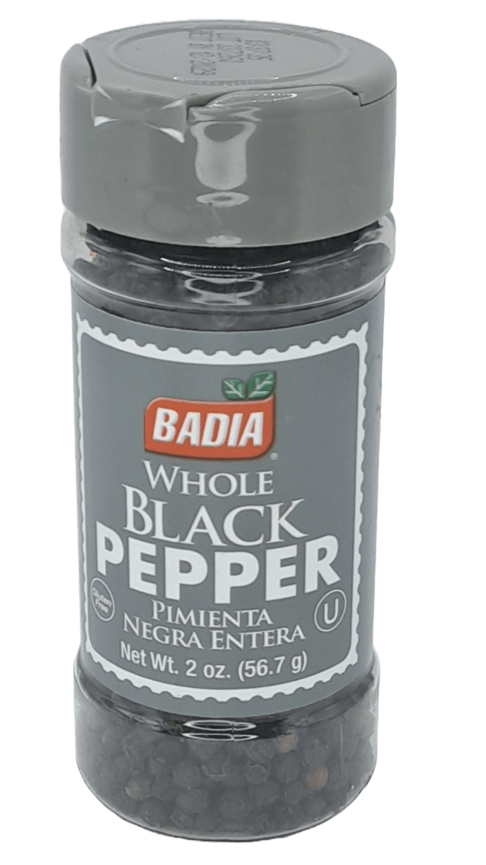 pimienta negra entera badia 2oz