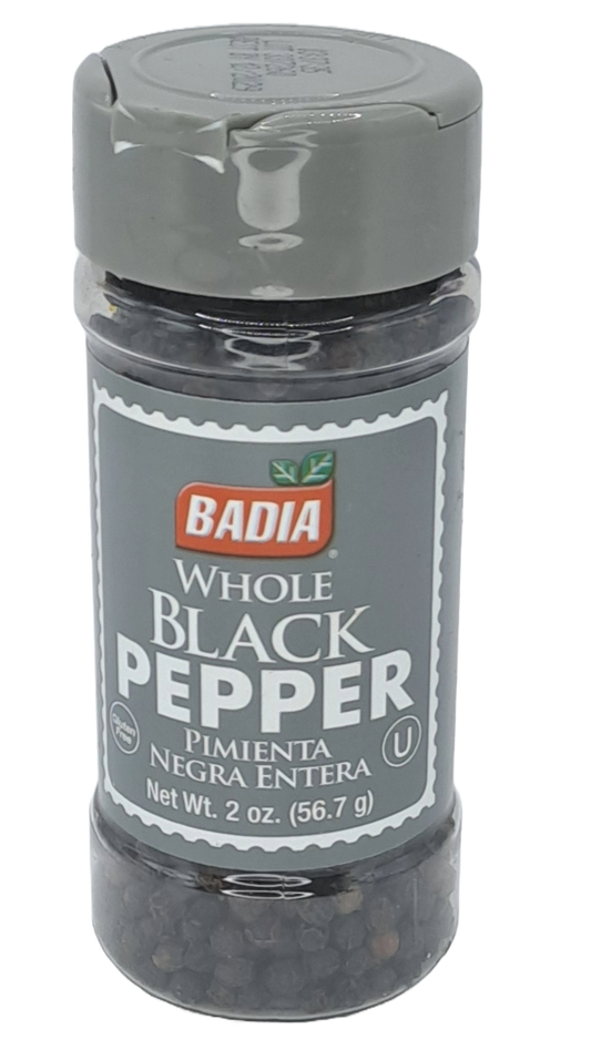 pimienta negra entera badia 2oz