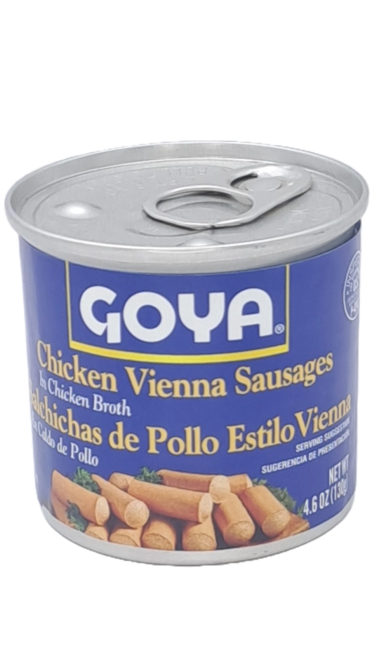 salchichas de pollo estilo viena goya
