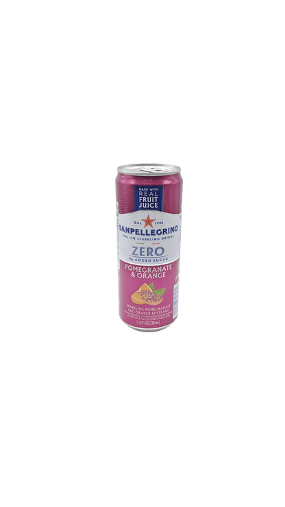 sanpellegrino orange pomegranate zero