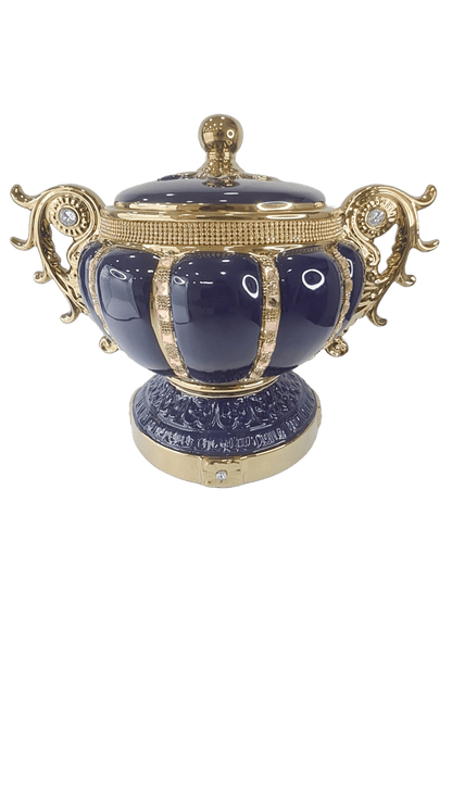 sopera de copa azul serie 5 yemaya