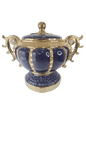 sopera de copa azul serie 5 yemaya