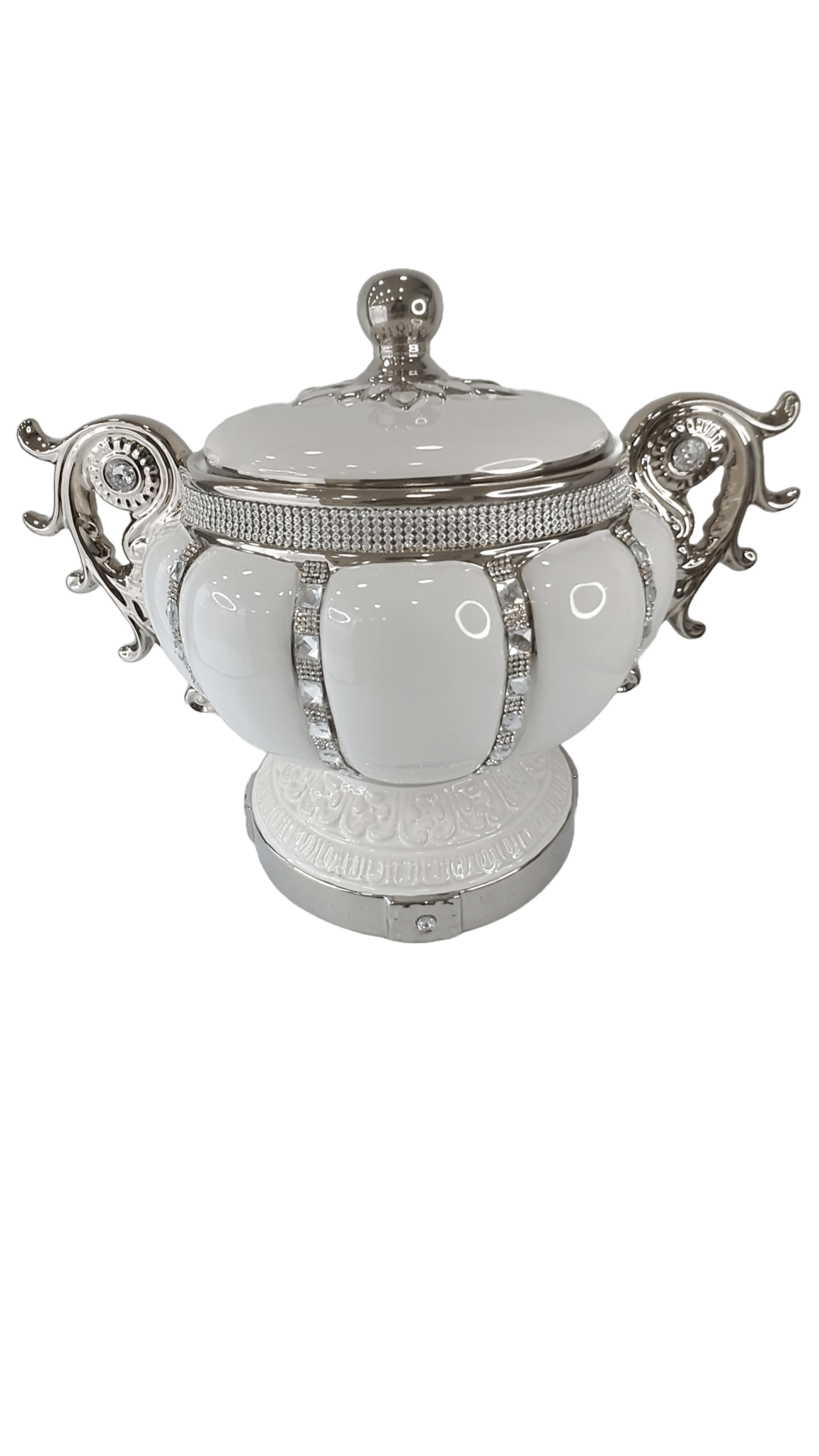sopera de copa blanca serie 5 obatala