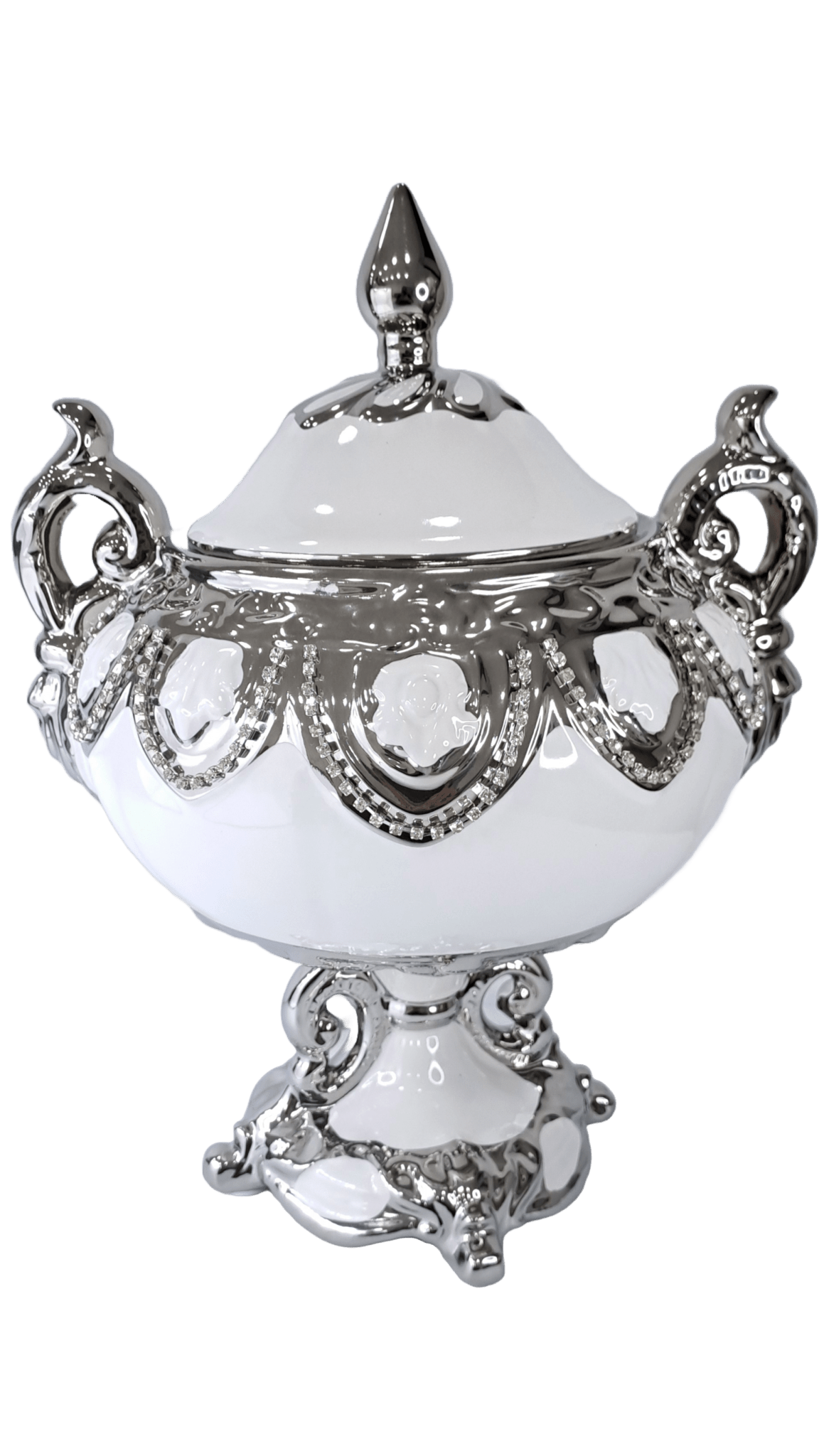 sopera de copa serie 4 azul obatala