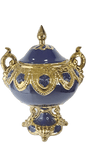 sopera de copa serie 4 azul yemaya  dorado