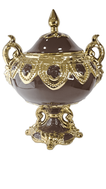 sopera de copa serie 4 marron oya