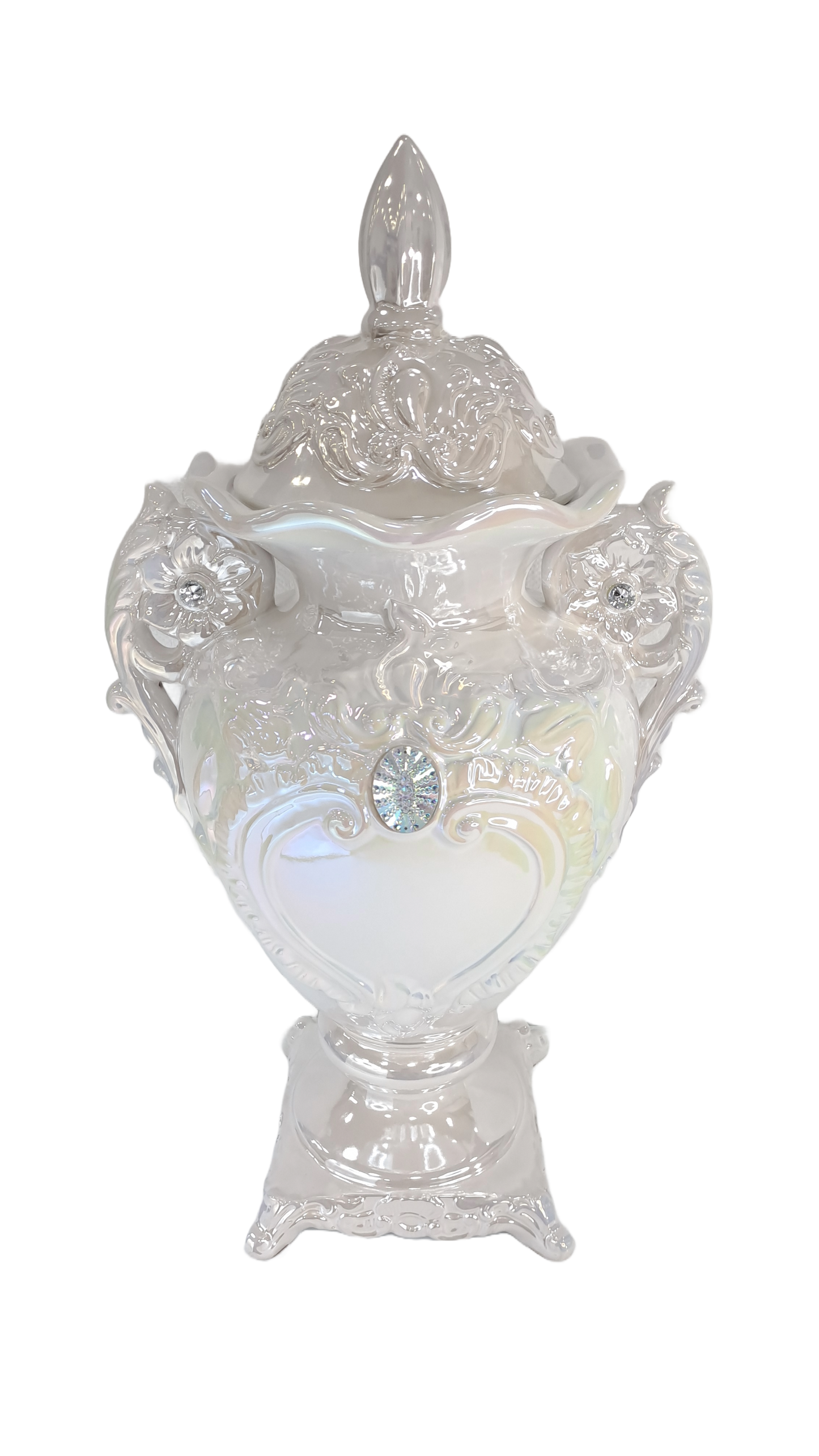 sopera de lujo grande tipo copa obatala