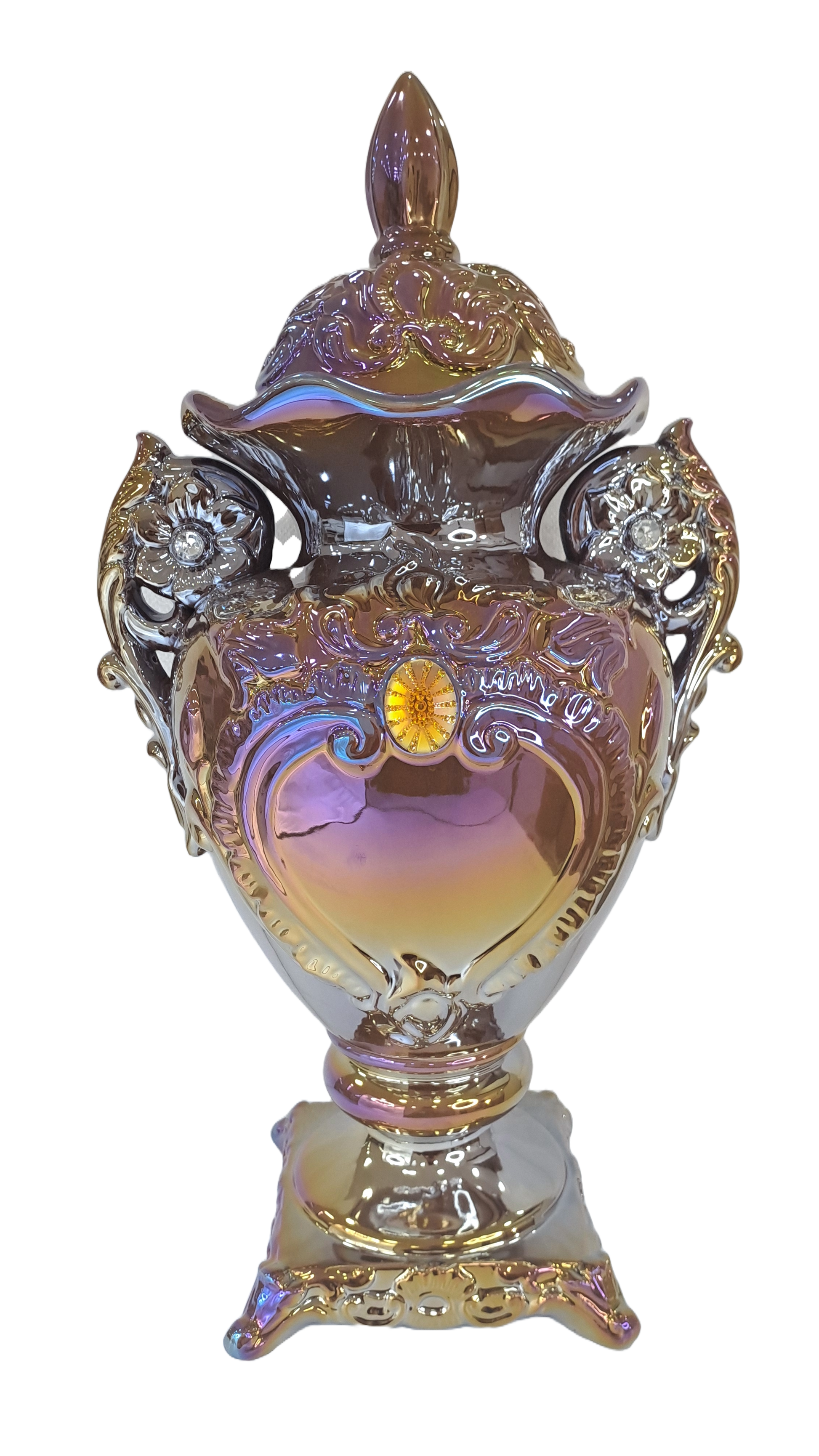 sopera de lujo grande tipo copa oya