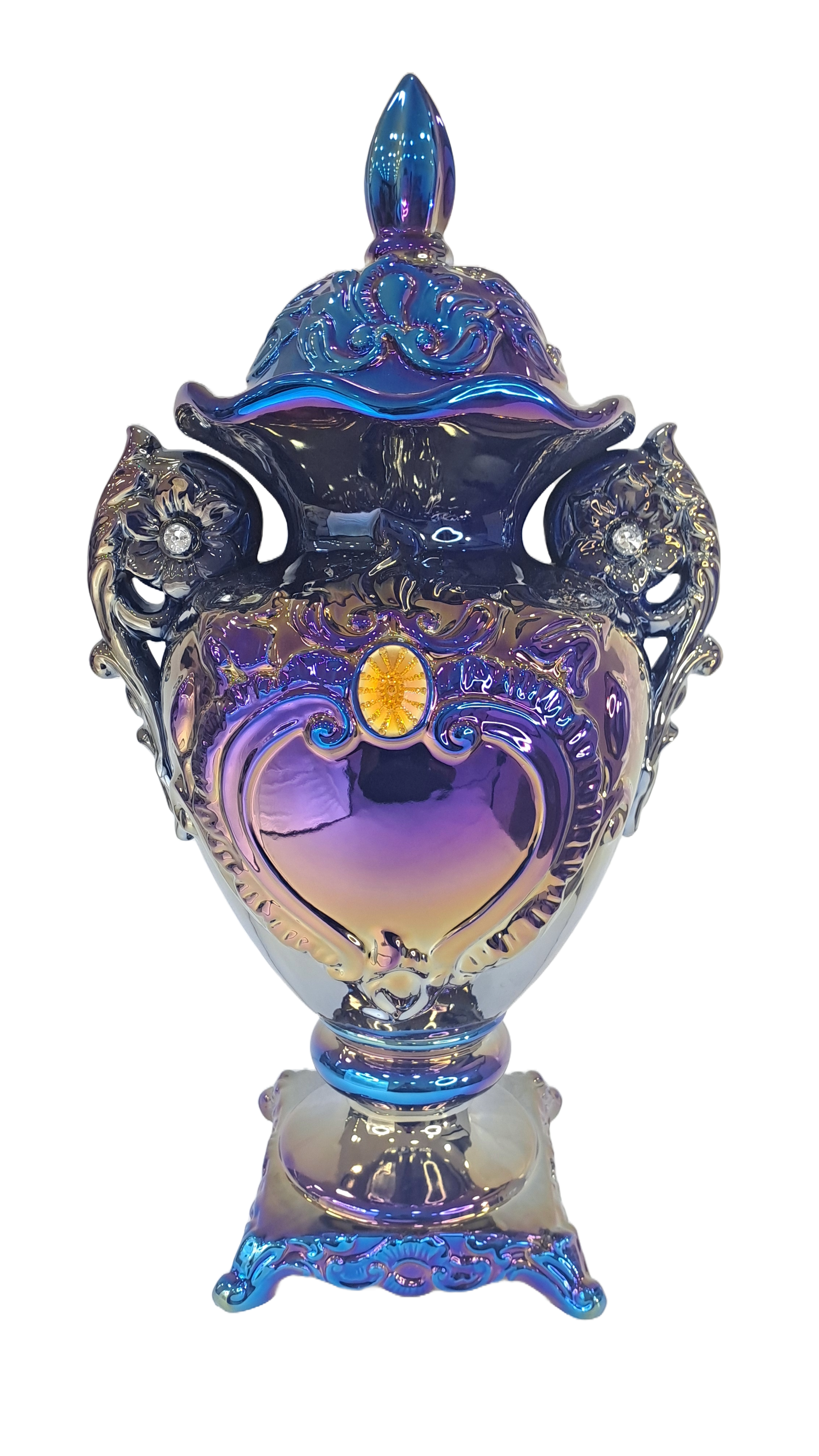 sopera de lujo grande tipo copa yemaya