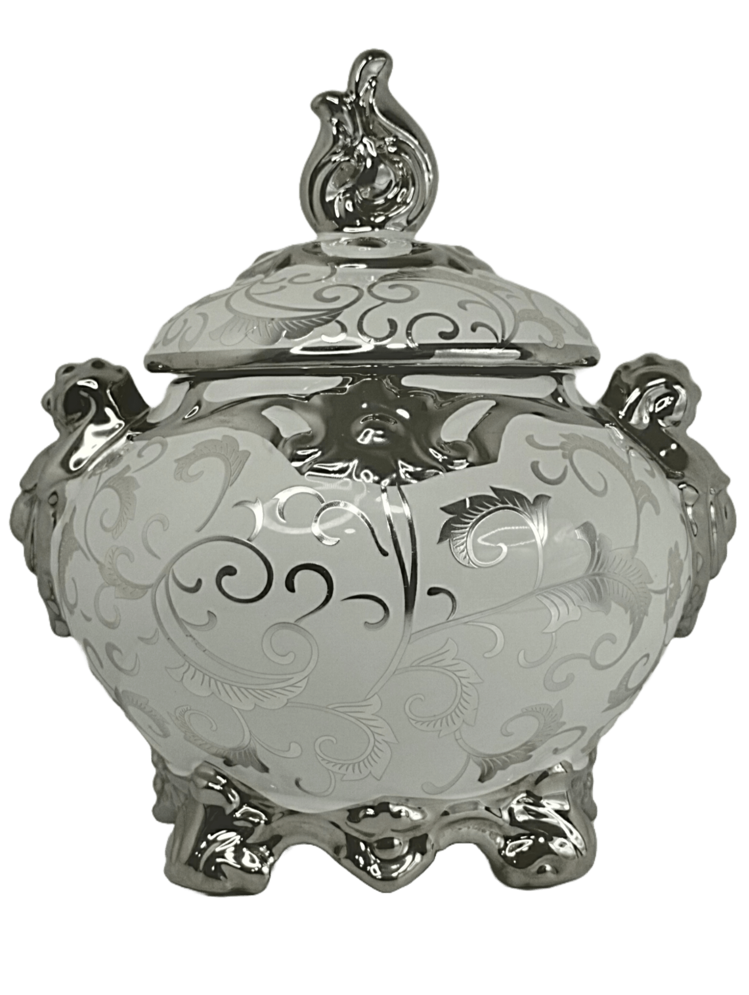 Sopera de Obbatala en ceramica Blanco