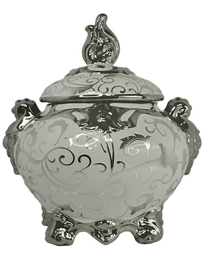 Sopera de Obbatala en ceramica Blanco