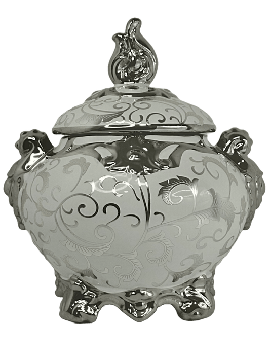 Sopera de Obbatala en ceramica Blanco
