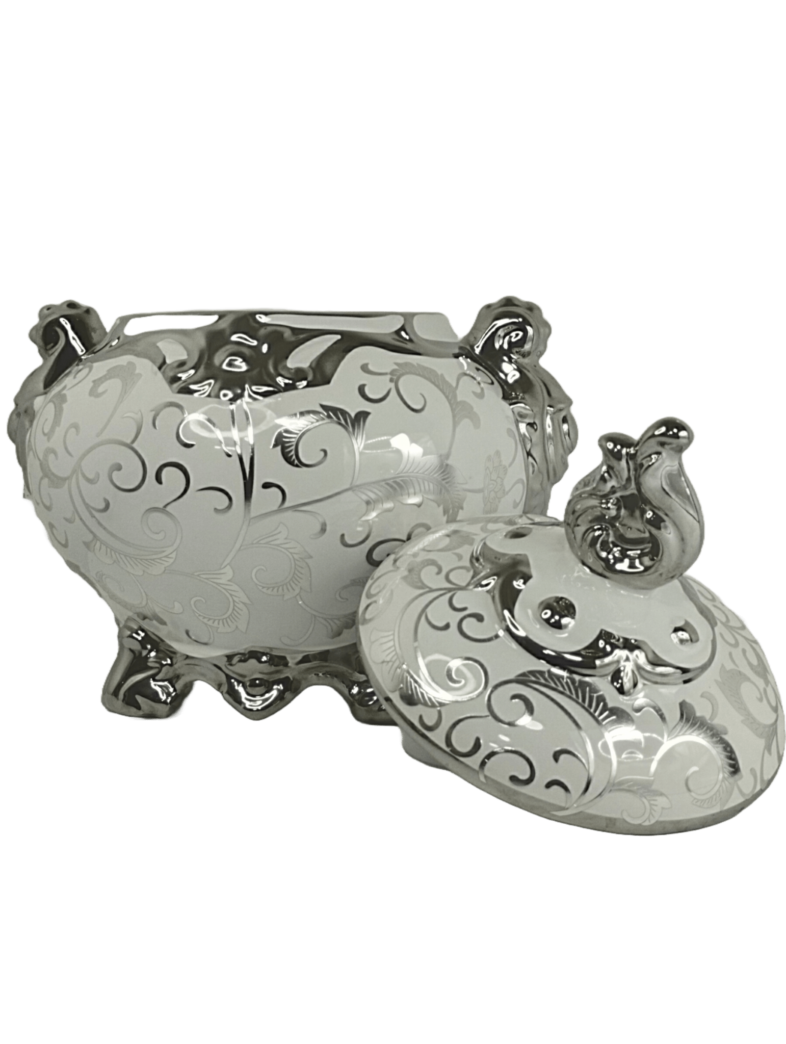 Sopera de Obbatala en ceramica Blanco