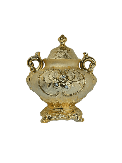 sopera de oshun con base fij y asa imperial